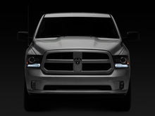 Load image into Gallery viewer, Raxiom 09-18 Dodge RAM 1500 LED Halo Headlights w/Switchback Turn Signals- Blk Housing (Clear Lens)