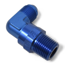 Load image into Gallery viewer, Russell Performance -8 AN 90 Degree Male to Male 3/8in Swivel NPT Fitting