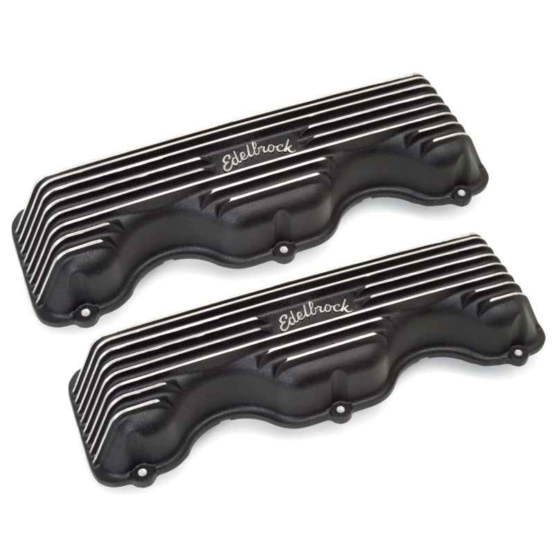 Edelbrock Valve Cover Classic Series Chevrolet W 348/409 CI V8 Black