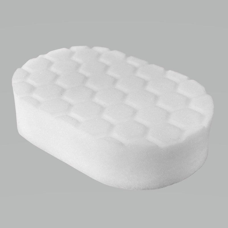 Chemical Guys Hex-Logic Polishing Hand Applicator Pad - White - 3in x 6in x 1in