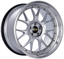 Load image into Gallery viewer, BBS LM-R 19x8.5 5x114.3 ET43 Diamond Silver Center Diamond Cut Lip Wheel - 82mm PFS Required