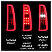 Load image into Gallery viewer, Spyder Chevy Tahoe / Suburban 15-17 LED Tail Lights - Red Clear (ALT-YD-CTA15-LED-RC)