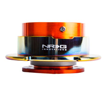 Load image into Gallery viewer, NRG Quick Release Gen 2.5 - Orange Body / Neochrome Ring