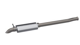 QTP 2018 Jeep Wrangler JL 304SS AR3 Crawler Exhaust w/Turn Down Exit