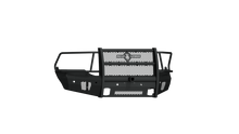 Load image into Gallery viewer, Road Armor 13-18 Ram 1500 Vaquero Front Bumper Full Guard 2in Receiver - Tex Blk