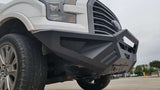 Road Armor 15-17 Ford F150 SPARTAN Front Bumper Bolt-On Pre-Runner Guard - Tex Blk