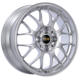 BBS RG-R 19x8.5 5x120 ET32 Diamond Silver Wheel -82mm PFS/Clip Required