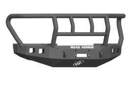 Road Armor 17-20 Ford F-250 Stealth Front Winch Bumper w/Titan II Standard Flare - Tex Blk