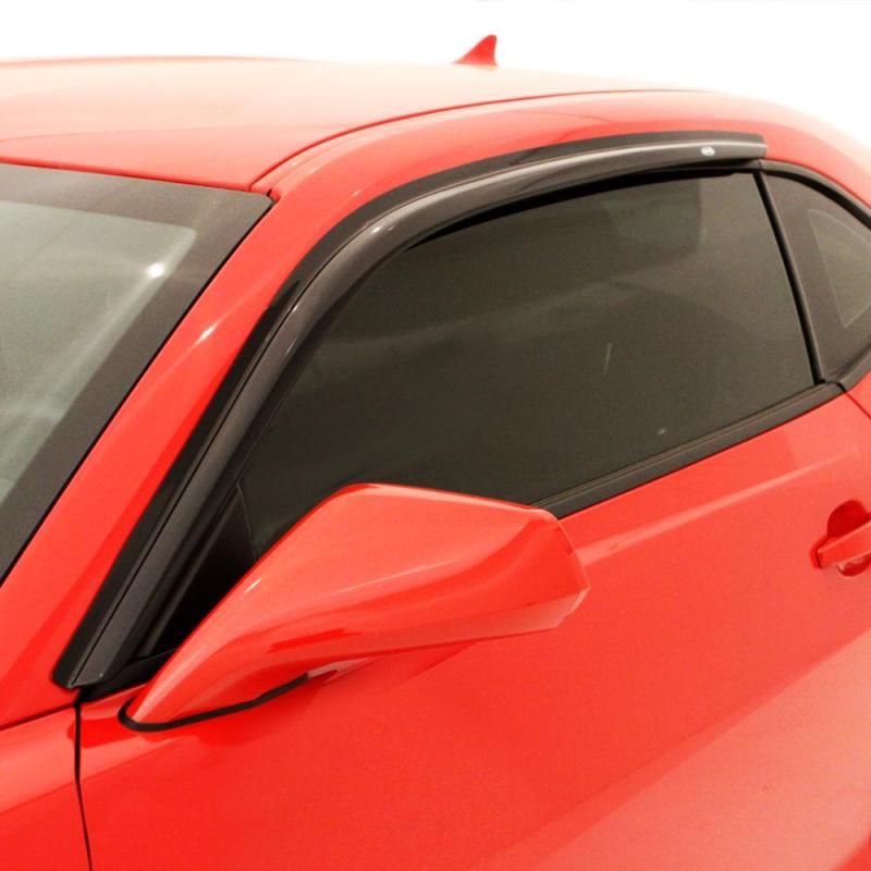 AVS 10-18 Chevy Camaro Ventvisor Outside Mount Window Deflectors 2pc - Smoke