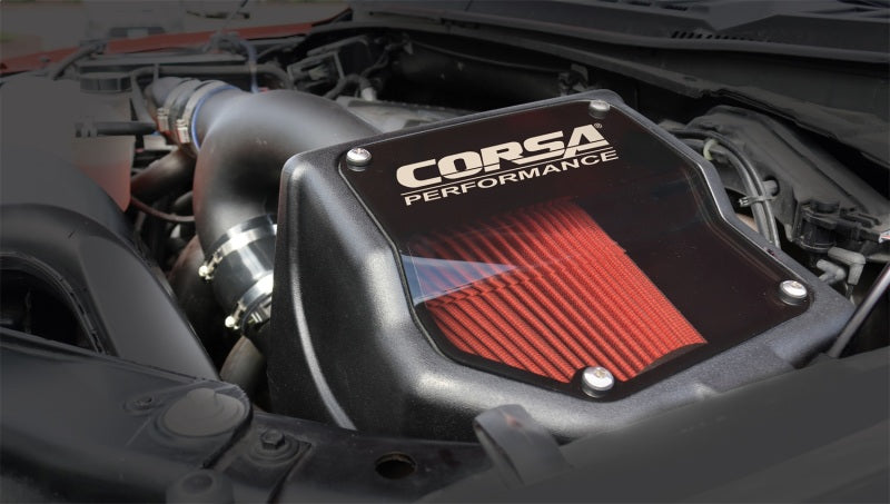 Corsa 15-20 Ford F-150 2.7L Ecoboost / 2015-2016 3.5L EcoBoost Cold Air Intake with DryTech Filter