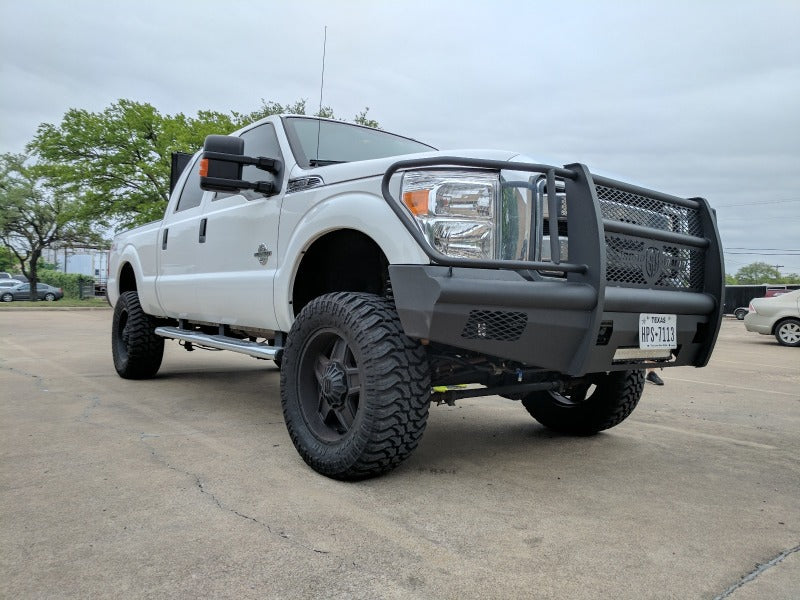 Road Armor 11-16 Ford F-250 Vaquero Front Bumper Full Guard - Tex Blk