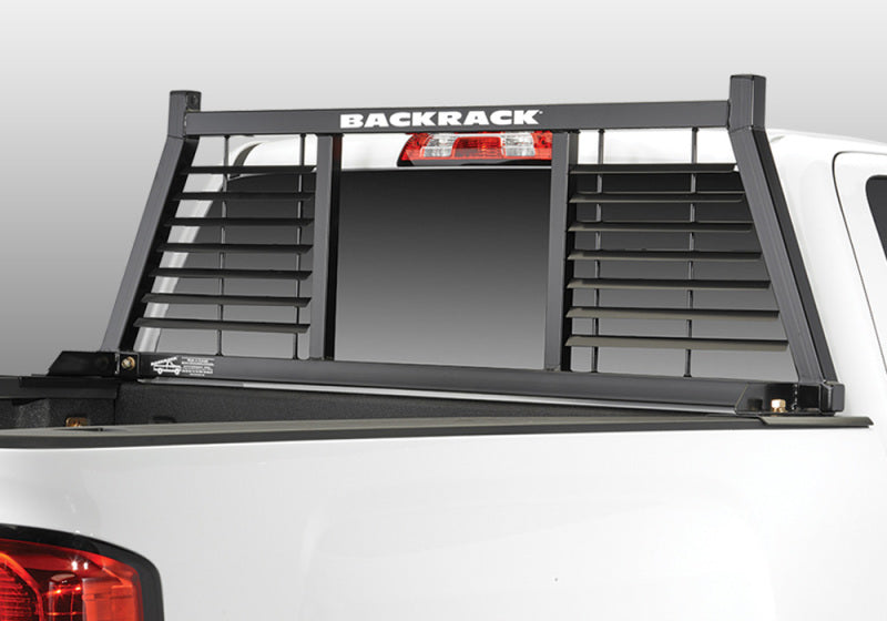 BackRack 01-23 Silverado/Sierra 2500HD/3500HD Half Louvered Rack Frame Only Requires Hardware