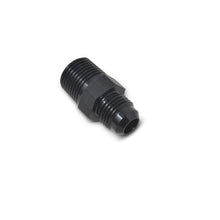 Load image into Gallery viewer, Russell Performance -8 AN 1/4in NPT Straight Black Flare to Pipe Adapter