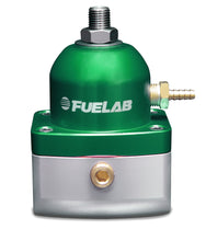 Load image into Gallery viewer, Fuelab 515 EFI Adjustable FPR 25-90 PSI (2) -10AN In (1) -6AN Return - Green