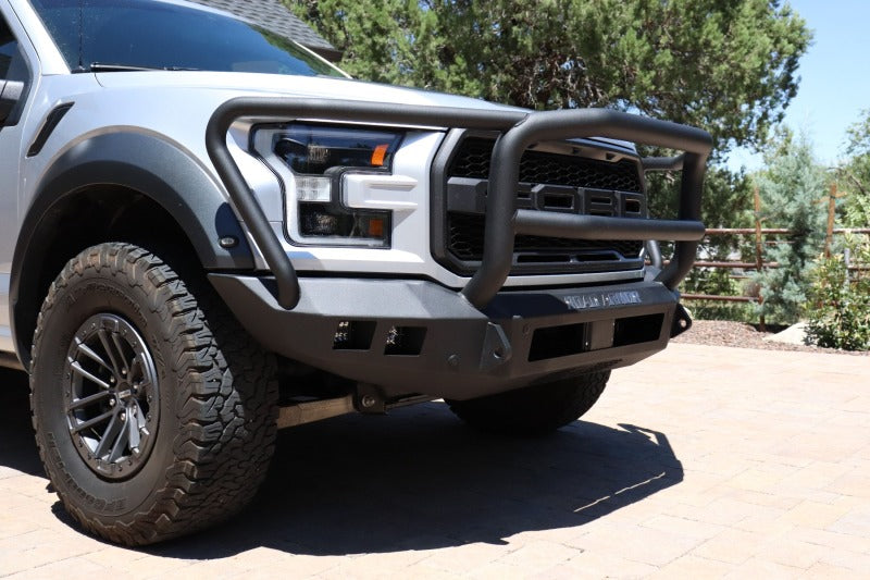 Road Armor 17-20 Ford Raptor Stealth Front Bumper w/Lonestar Guard - Tex Blk