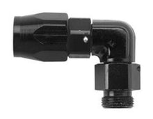 Load image into Gallery viewer, Fragola -12AN x 90 Degree Hose End x 3/4 NPT - Black