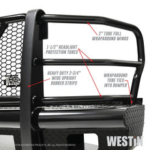 Load image into Gallery viewer, Westin/HDX Bandit 17-19 Ford F-250 / F-350 Front Bumper - Textured Black