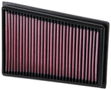 K&N 07-11 Nissan 1.125in H x 9.063in L x 6.438in W Replacement Air Filter