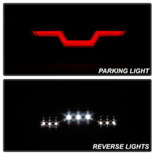 Load image into Gallery viewer, Spyder 15-16 Ford Mustang LED Reverse Lights - Black Smoke w/ Red Bar (ALT-YD-FM15RED-REV-BSM)