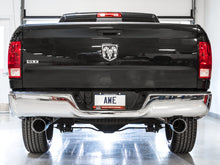 Load image into Gallery viewer, AWE Tuning 09-18 RAM 1500 5.7L (w/o Cutout) 0FG Dual Rear Exit Cat-Back Exhaust - Chrome Silver Tips