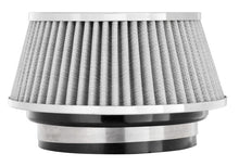 Load image into Gallery viewer, Spectre Adjustable Conical Air Filter 2-1/2in. Tall (Fits 3in. / 3-1/2in. / 4in. Tubes) - White