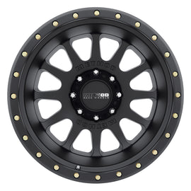 Method MR605 NV 20x12 -52mm Offset 8x180 124.1mm CB Matte Black Wheel