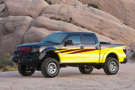 Fabtech 09-13 Ford F150 4WD 6in Perf Sys Gen II w/Dlss 2.5 C/O & Rr Dlss