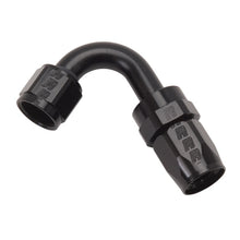 Load image into Gallery viewer, Russell Performance -8 AN Black 120 Degree Full Flow Swivel Hose End