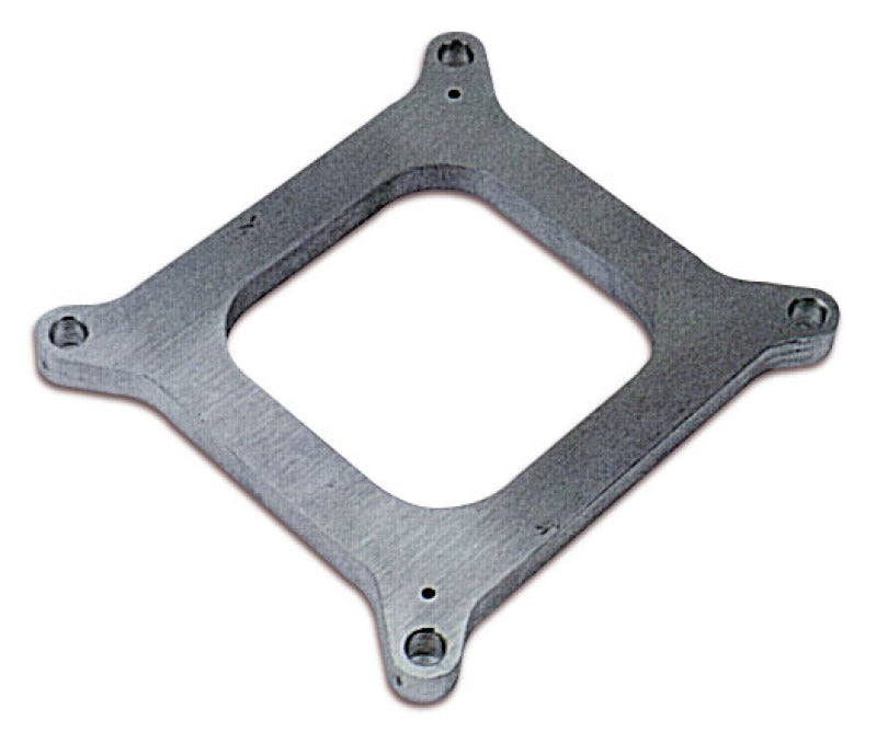 Moroso 4150/4160 Carburetor Spacer - Open Plenum - 1/2in - Billet Aluminum