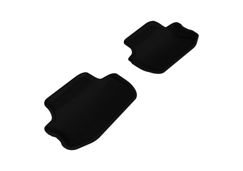 3D MAXpider 2010-2015 Chevrolet Camaro Kagu 2nd Row Floormats - Black