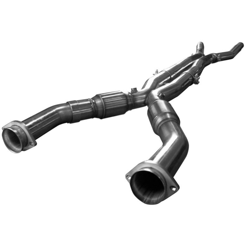 Kooks 09-14 Cadillac CTS-V Sedan/Wagon (Not Coupe) LS9 6.2L 3in x 2 1/2in OEM Out X-Pipe w/GREEN Cat