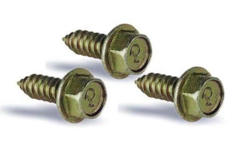 Moroso Wheel Rim Screws - Grade 8 Steel - Gold Iridite Finish - 500 Pack