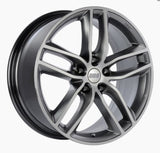 BBS SX 18x8 5x120 ET30 Gloss Platinum Diamond Cut Face Wheel - 82mm PFS Required