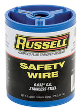 Load image into Gallery viewer, Russell Performance .032-Gauge Stainless Steel Wire 1-lb. Spool