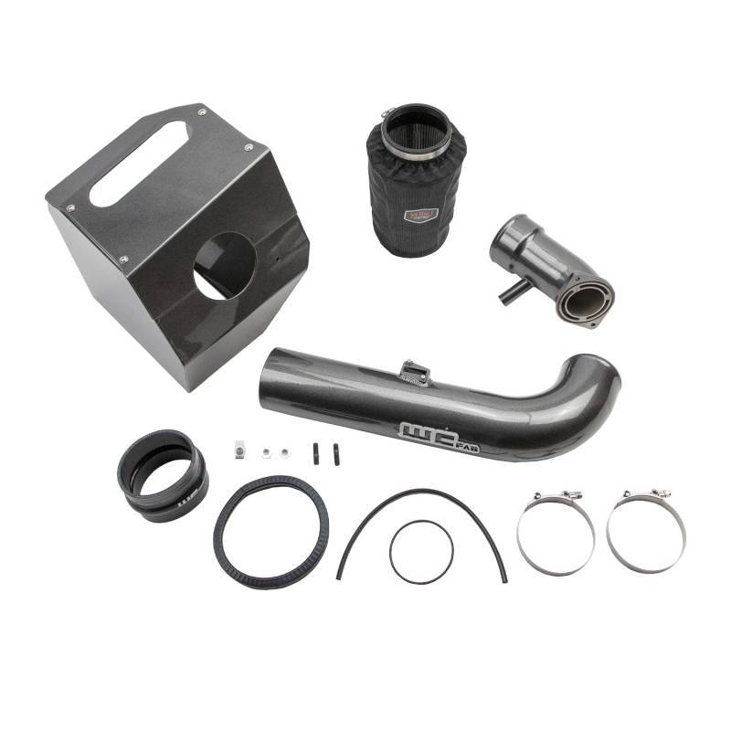 Wehrli 17-19 Chevrolet 6.6L L5P 4in Intake Kit Stage 2 - Gloss Black