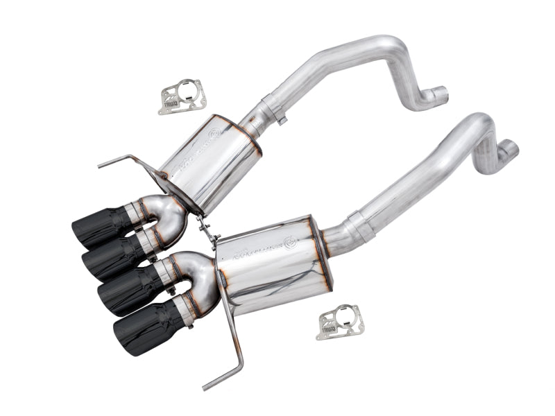 AWE Tuning 14-19 Chevy Corvette C7 Z06/ZR1 Track Edition Axle-Back Exhaust w/Black Tips