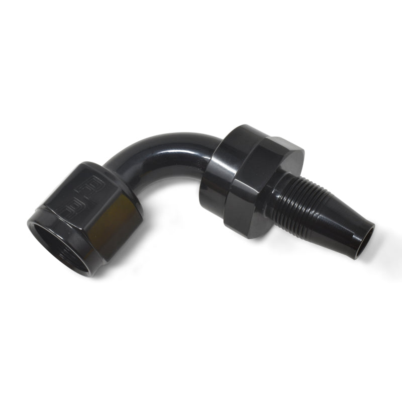 Russell Performance -10 AN 90 Degree Hose End Without Socket - Black