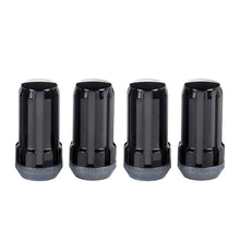 Load image into Gallery viewer, McGard SplineDrive Lug Nut (Cone Seat) 1/2-20 / 1.60in. Length (4-Pack) - Black (Req. Tool)