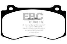 Load image into Gallery viewer, EBC 06-10 Jeep Grand Cherokee 6.1 SRT-8 Greenstuff Front Brake Pads