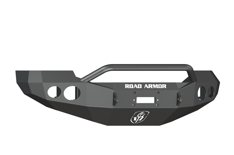 Road Armor 05-07 Ford F-250 Stealth Front Winch Bumper w/Pre-Runner Guard - Tex Blk