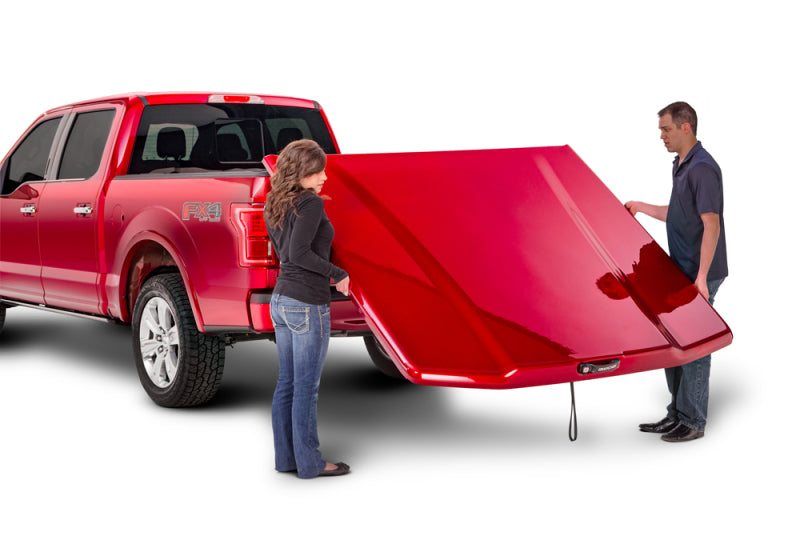 UnderCover 09-14 Ford F-150 6.5ft Elite LX Bed Cover - Ruby Red
