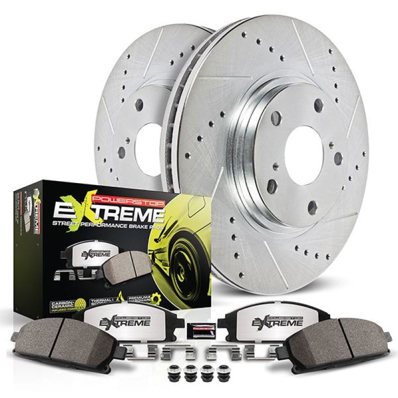 Power Stop 20-21 Chevrolet Corvette Front Z26 Street Brake Kit