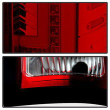 Load image into Gallery viewer, Spyder GMC Sierra 14-16 LED Tail Lights Red Clear ALT-YD-GS14-LBLED-RC