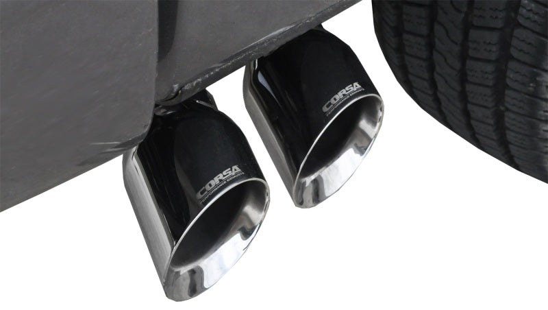 Corsa 2011-2014 Ford F-150 5.0L V8 Polished Sport Cat-Back Exhaust