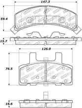 Load image into Gallery viewer, StopTech Street Touring 88-91 GMC/Chevy C1200/C2500/K1500/K2500 Front Brake Pads