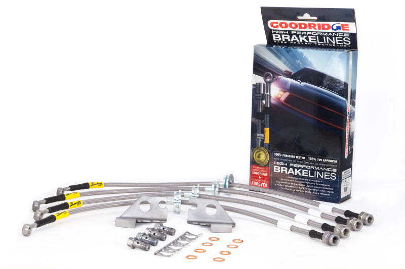 Goodridge 15-17 Chevrolet SS Stainless Steel Brake Line Kit