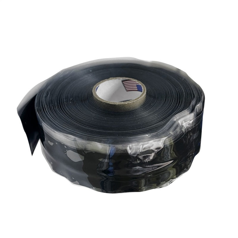 DEI Fire Tape 1in x 36ft Roll - Self Vulcanizing Tape - Black