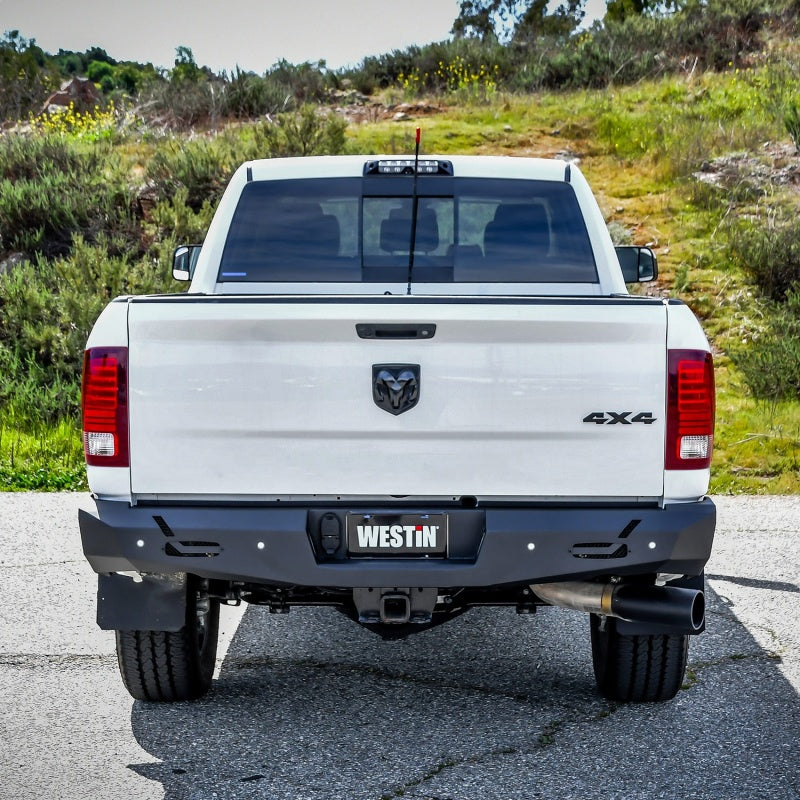 Westin 09-18 Ram 1500 Pro-Series Rear Bumper - Textured Black