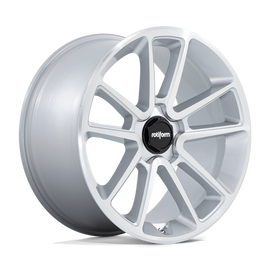 Rotiform R192 BTL Wheel 21x9 5x114.3 35 Offset - Gloss Silver w/ Machined Face