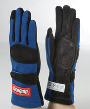 Load image into Gallery viewer, RaceQuip Blue 2-Layer SFI-5 Glove - Medium